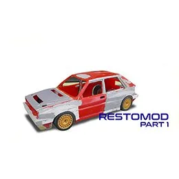 Lancia Delta HF Integrale 1/24 Italeri &ndash; RESTOMOD version PART 1